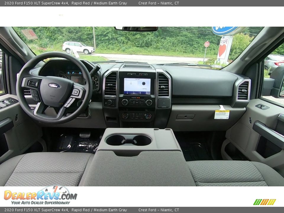 2020 Ford F150 XLT SuperCrew 4x4 Rapid Red / Medium Earth Gray Photo #18