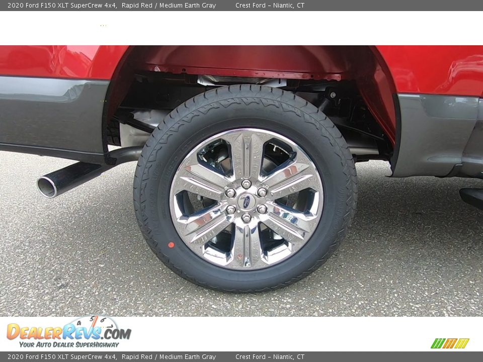 2020 Ford F150 XLT SuperCrew 4x4 Rapid Red / Medium Earth Gray Photo #21