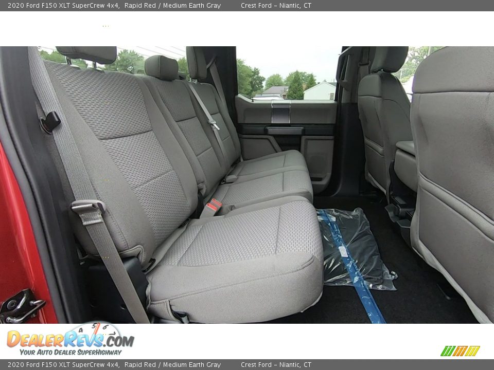 2020 Ford F150 XLT SuperCrew 4x4 Rapid Red / Medium Earth Gray Photo #22