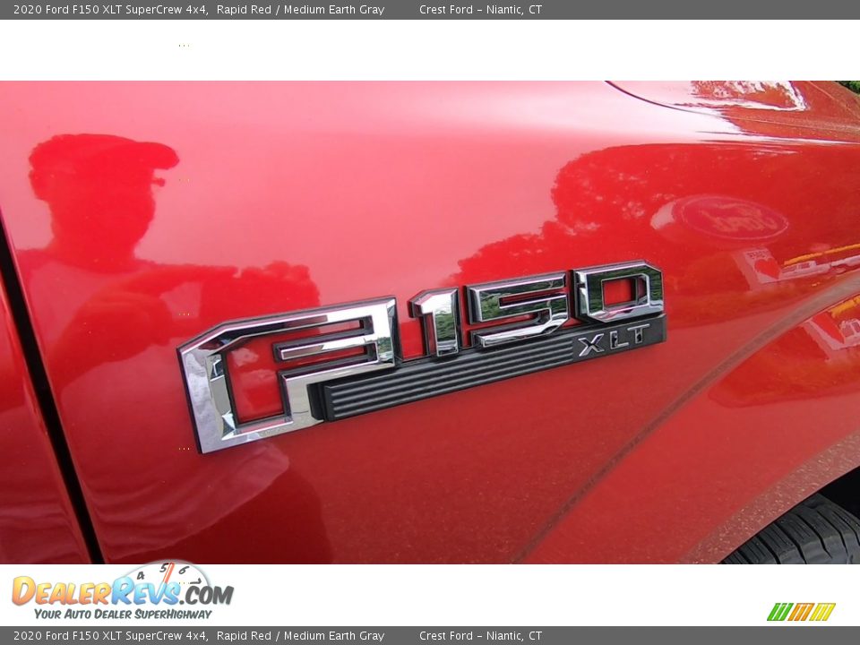 2020 Ford F150 XLT SuperCrew 4x4 Rapid Red / Medium Earth Gray Photo #25
