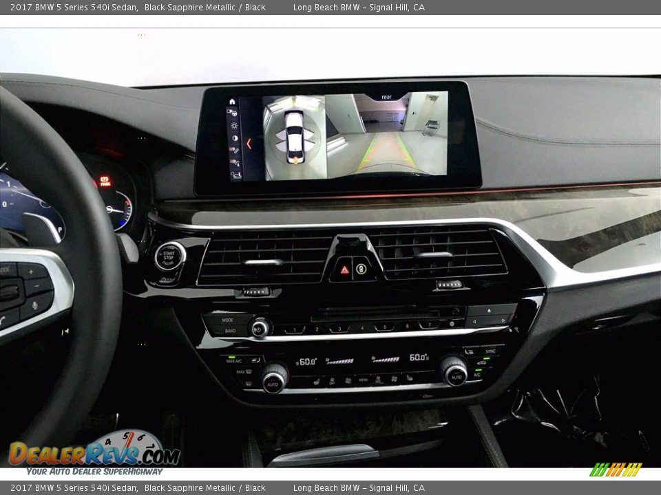 2017 BMW 5 Series 540i Sedan Black Sapphire Metallic / Black Photo #5