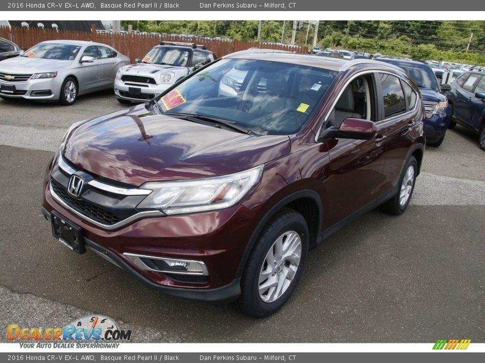 2016 Honda CR-V EX-L AWD Basque Red Pearl II / Black Photo #1