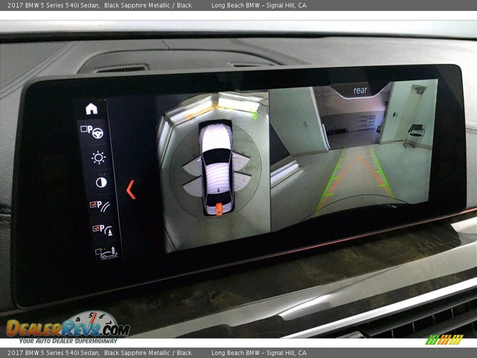 2017 BMW 5 Series 540i Sedan Black Sapphire Metallic / Black Photo #17