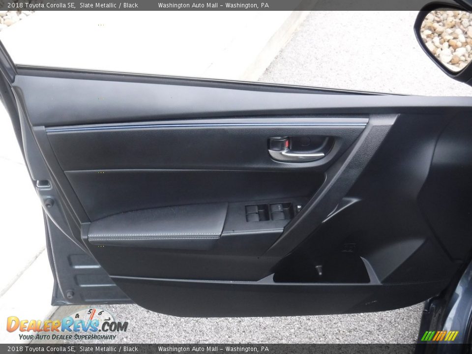 2018 Toyota Corolla SE Slate Metallic / Black Photo #16