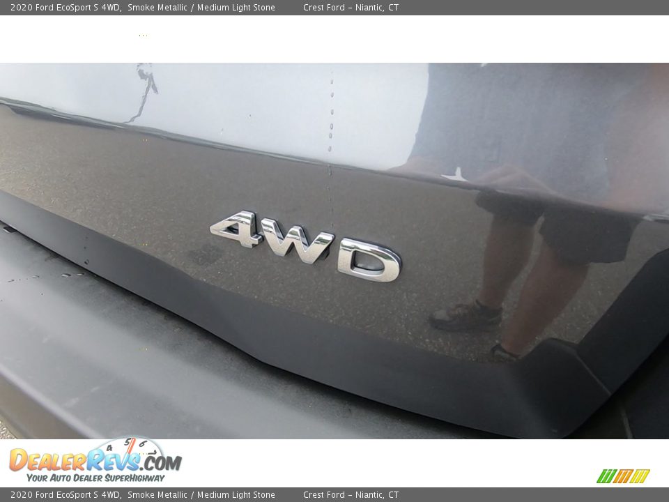 2020 Ford EcoSport S 4WD Smoke Metallic / Medium Light Stone Photo #9