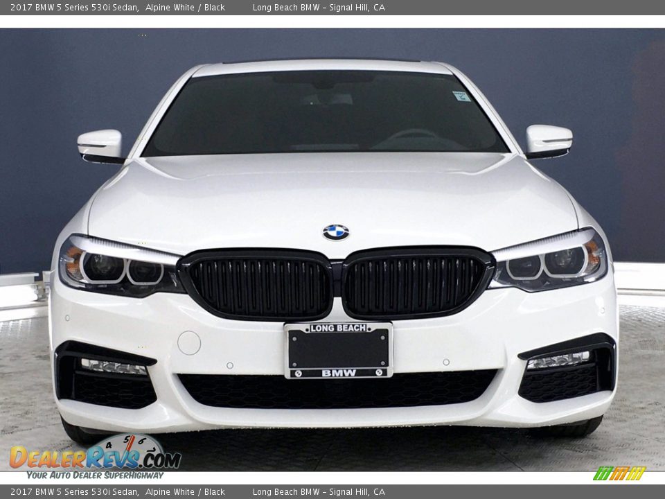 2017 BMW 5 Series 530i Sedan Alpine White / Black Photo #2