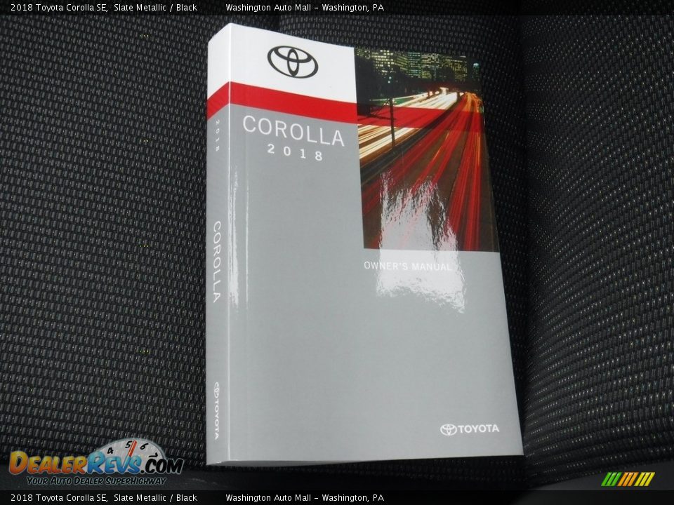 2018 Toyota Corolla SE Slate Metallic / Black Photo #22