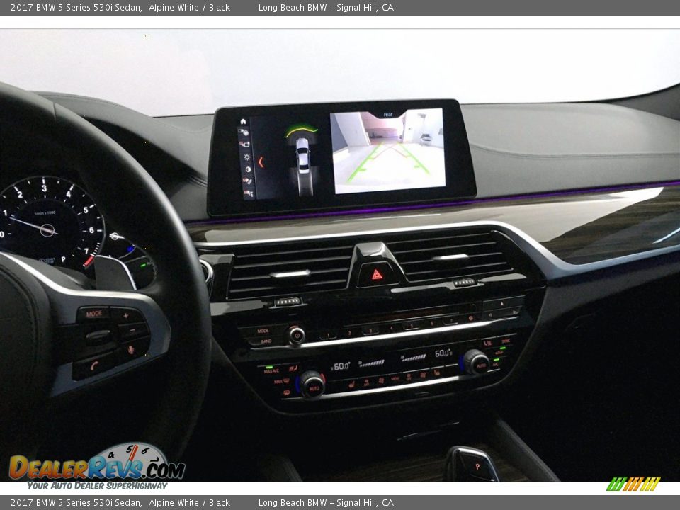 2017 BMW 5 Series 530i Sedan Alpine White / Black Photo #5