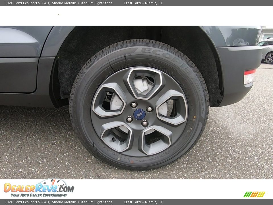 2020 Ford EcoSport S 4WD Smoke Metallic / Medium Light Stone Photo #20