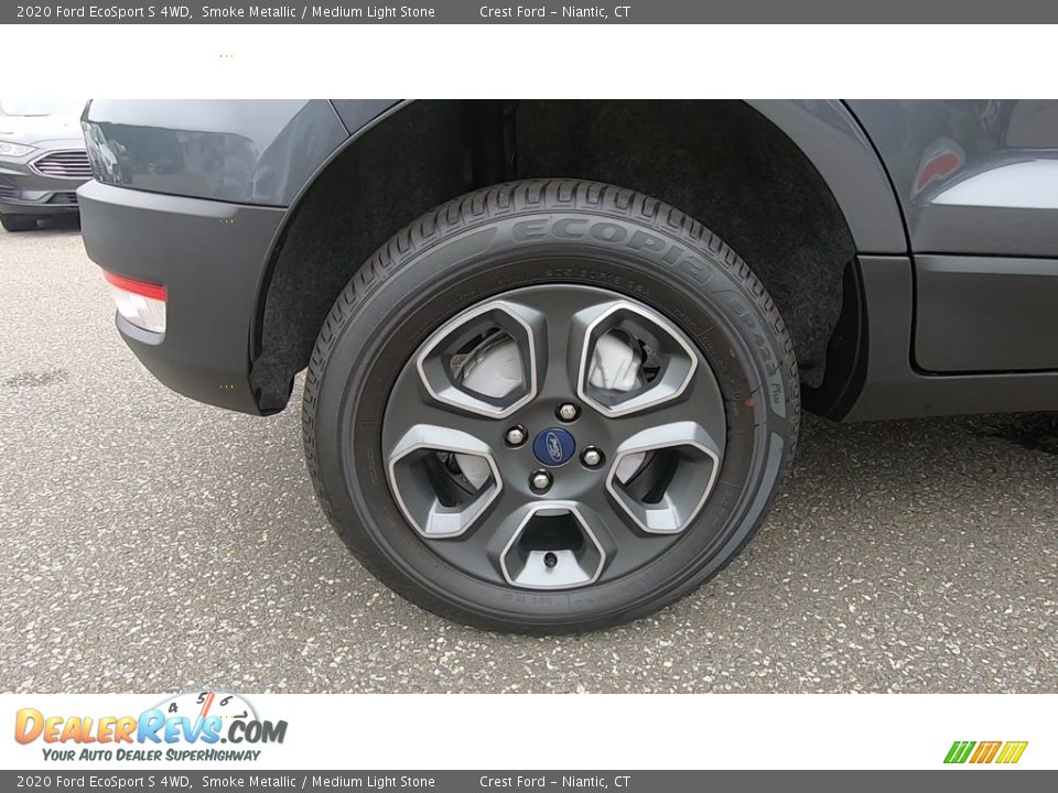 2020 Ford EcoSport S 4WD Smoke Metallic / Medium Light Stone Photo #22