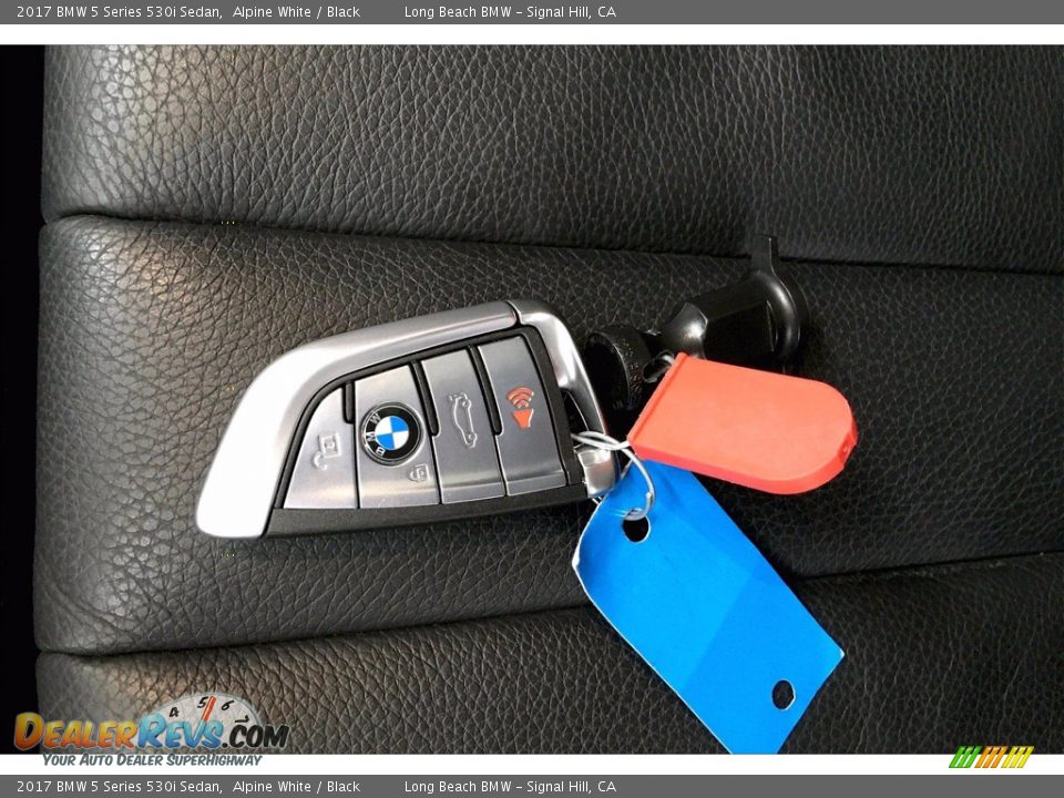 2017 BMW 5 Series 530i Sedan Alpine White / Black Photo #11