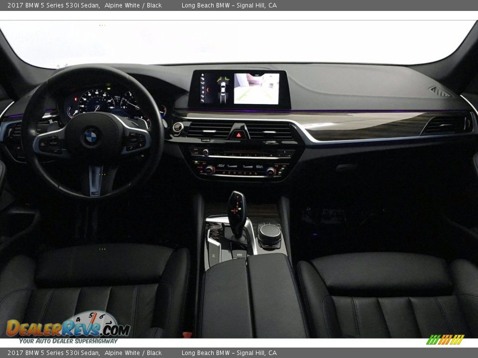 2017 BMW 5 Series 530i Sedan Alpine White / Black Photo #15