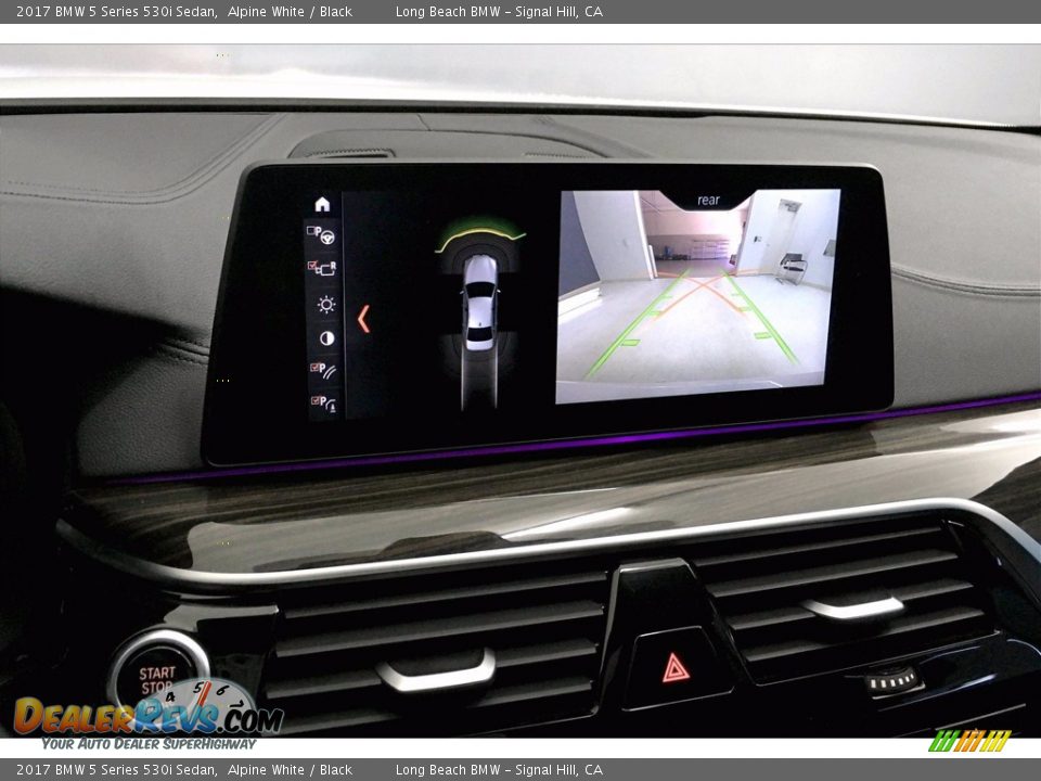 2017 BMW 5 Series 530i Sedan Alpine White / Black Photo #17