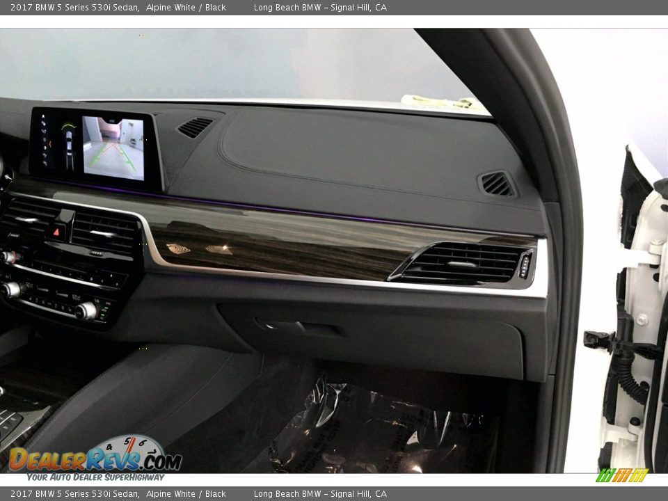 2017 BMW 5 Series 530i Sedan Alpine White / Black Photo #22