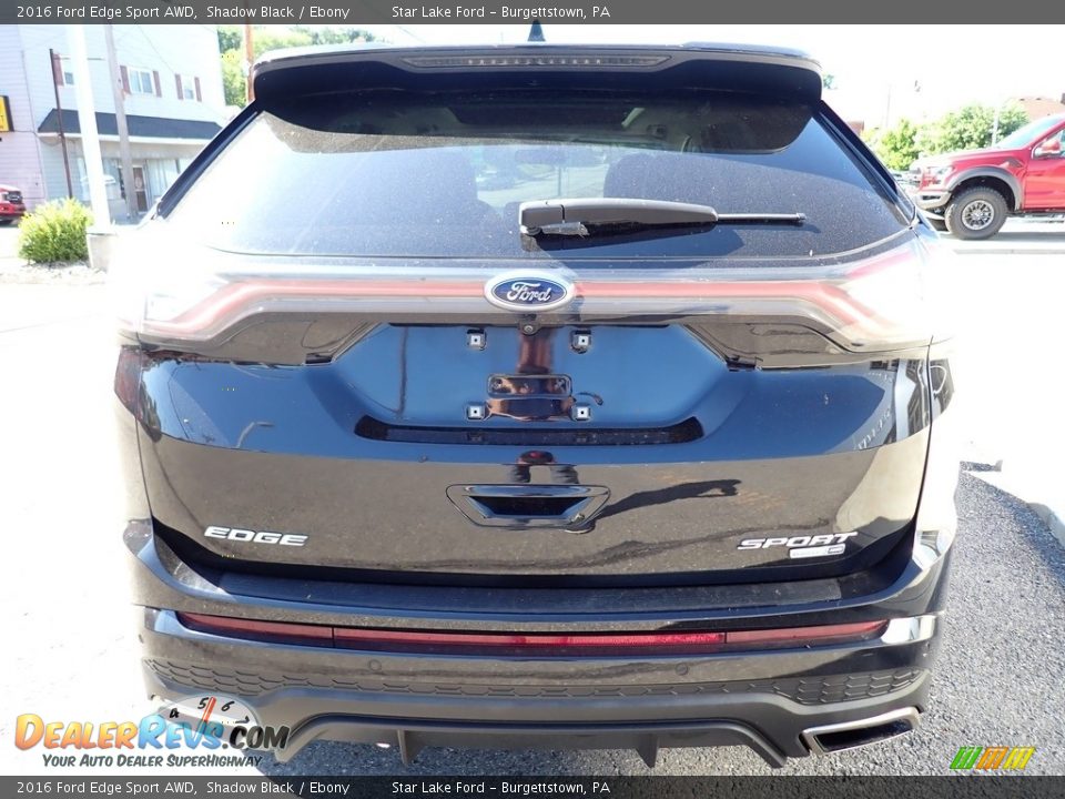 2016 Ford Edge Sport AWD Shadow Black / Ebony Photo #4
