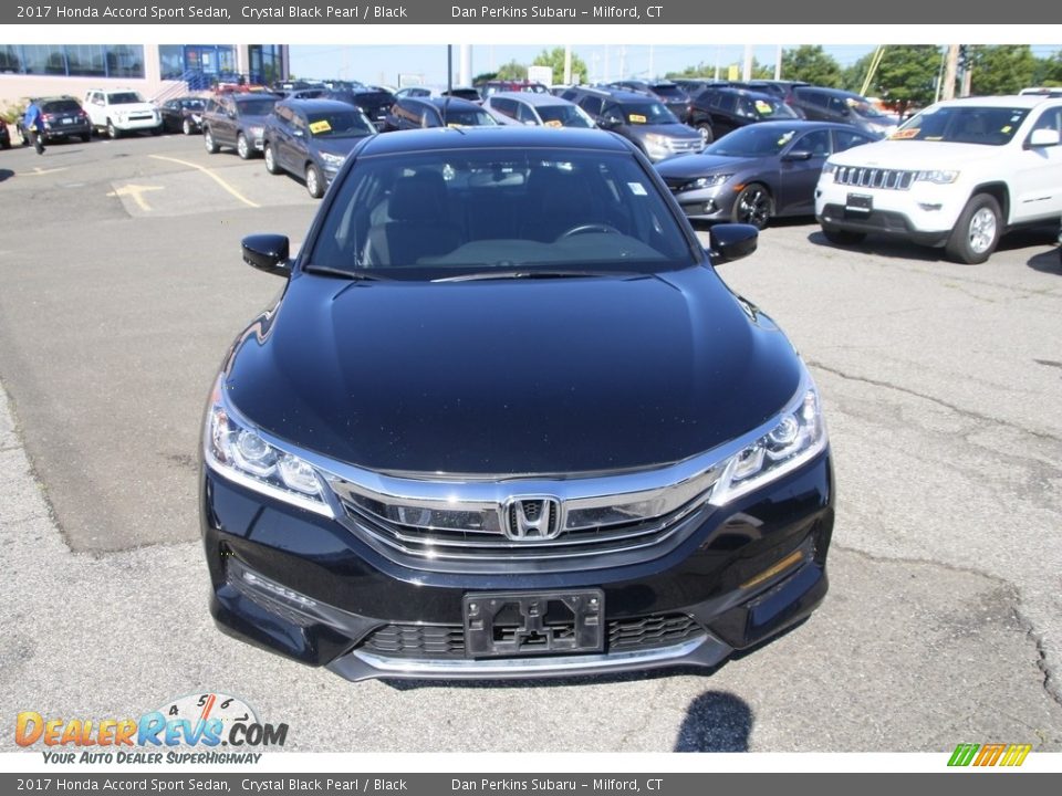2017 Honda Accord Sport Sedan Crystal Black Pearl / Black Photo #2