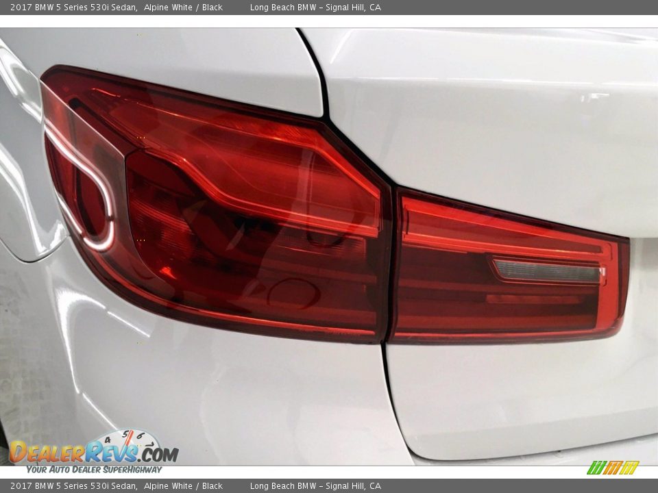 2017 BMW 5 Series 530i Sedan Alpine White / Black Photo #27