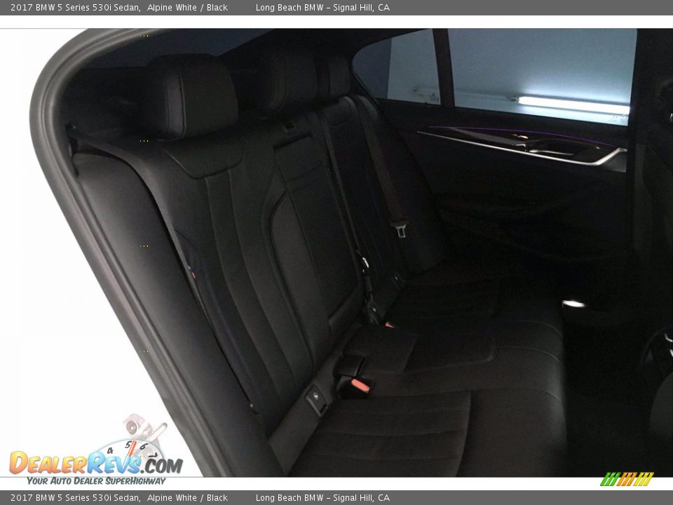 2017 BMW 5 Series 530i Sedan Alpine White / Black Photo #29