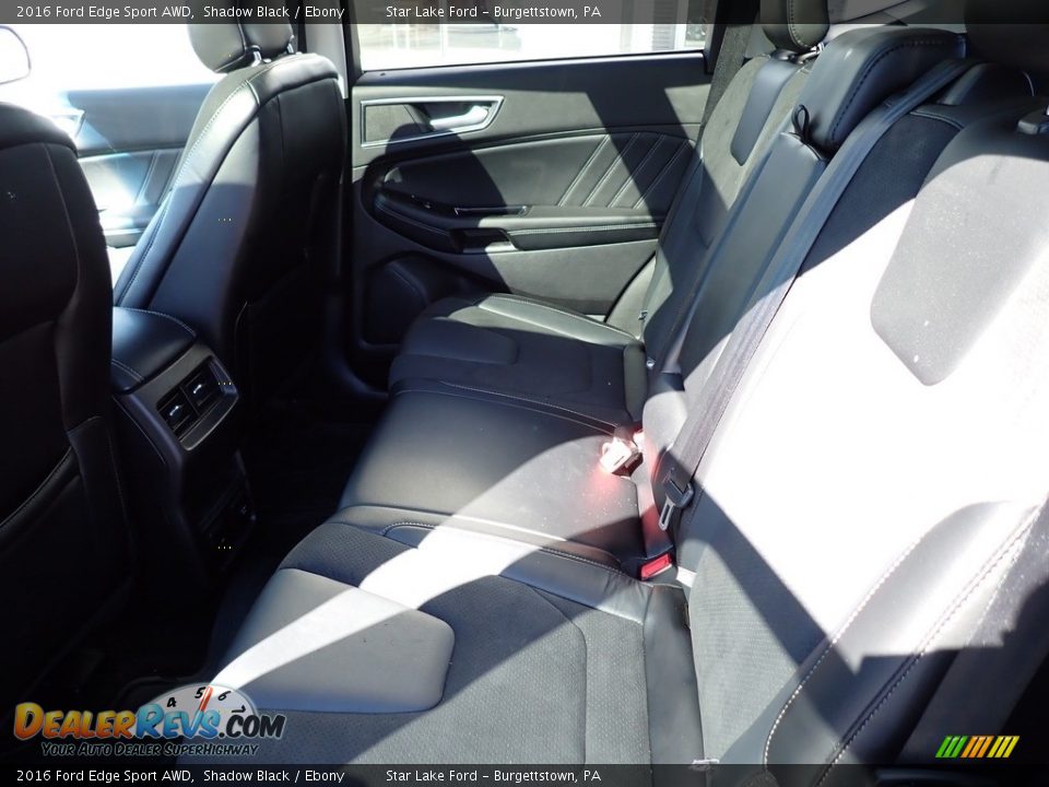 2016 Ford Edge Sport AWD Shadow Black / Ebony Photo #11