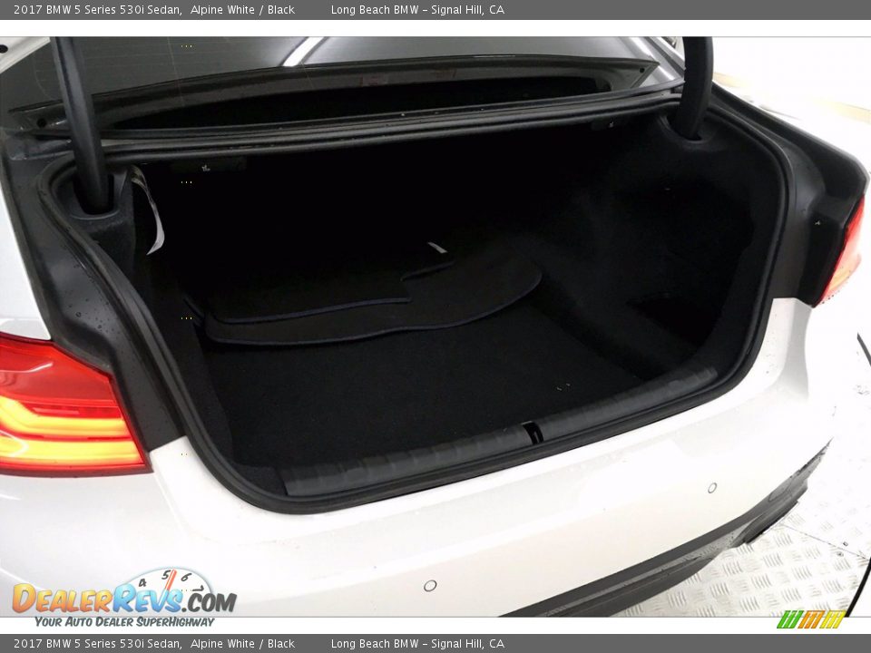 2017 BMW 5 Series 530i Sedan Alpine White / Black Photo #32