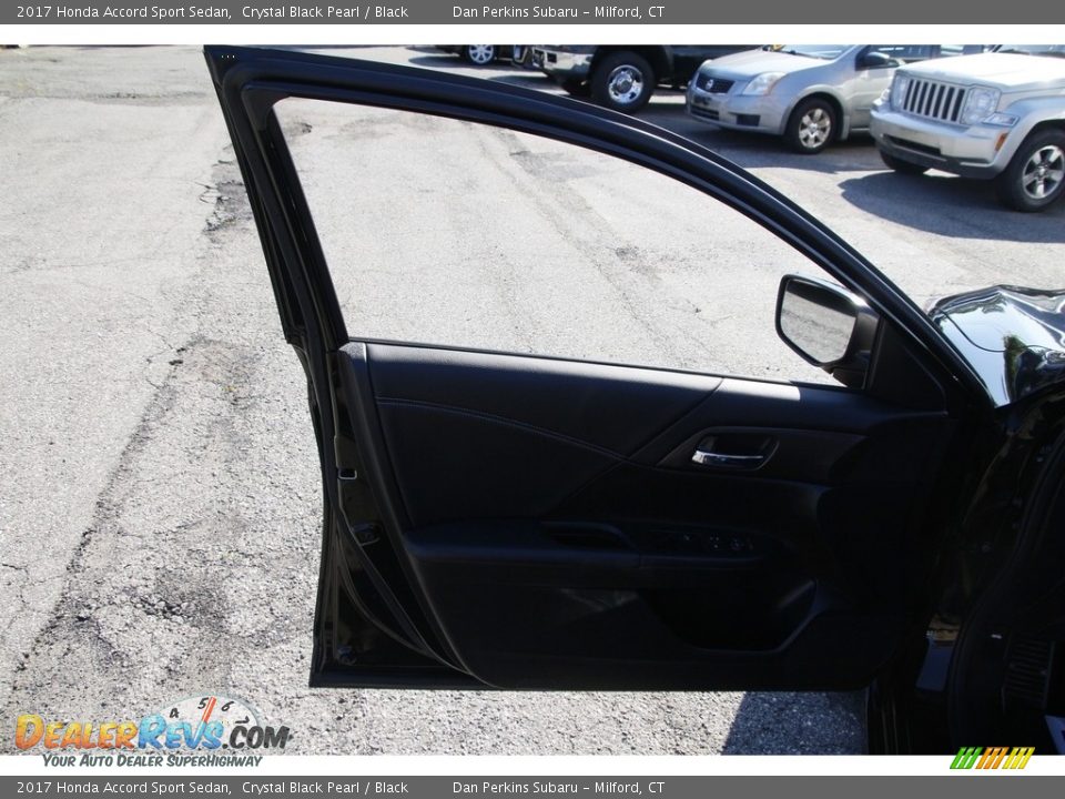 2017 Honda Accord Sport Sedan Crystal Black Pearl / Black Photo #9