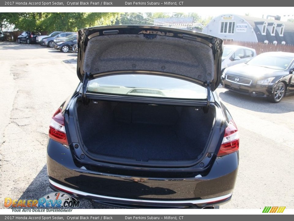 2017 Honda Accord Sport Sedan Crystal Black Pearl / Black Photo #13