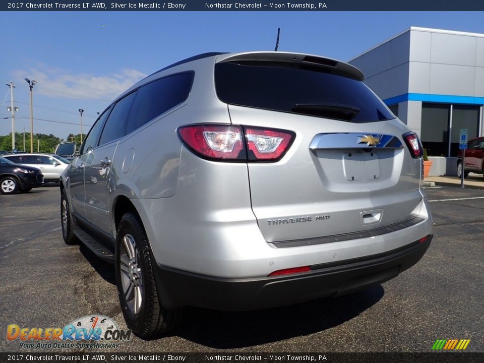 2017 Chevrolet Traverse LT AWD Silver Ice Metallic / Ebony Photo #5