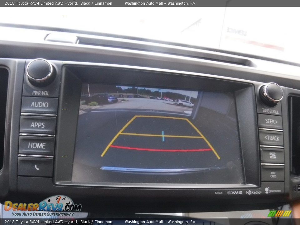 2018 Toyota RAV4 Limited AWD Hybrid Black / Cinnamon Photo #4
