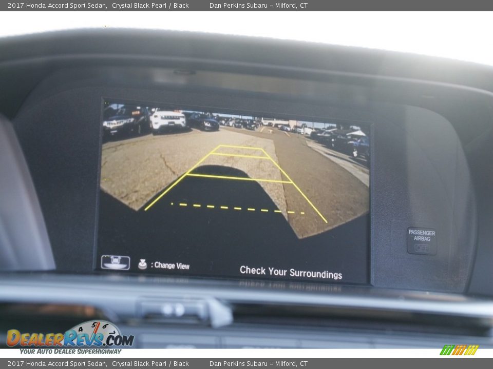 2017 Honda Accord Sport Sedan Crystal Black Pearl / Black Photo #19