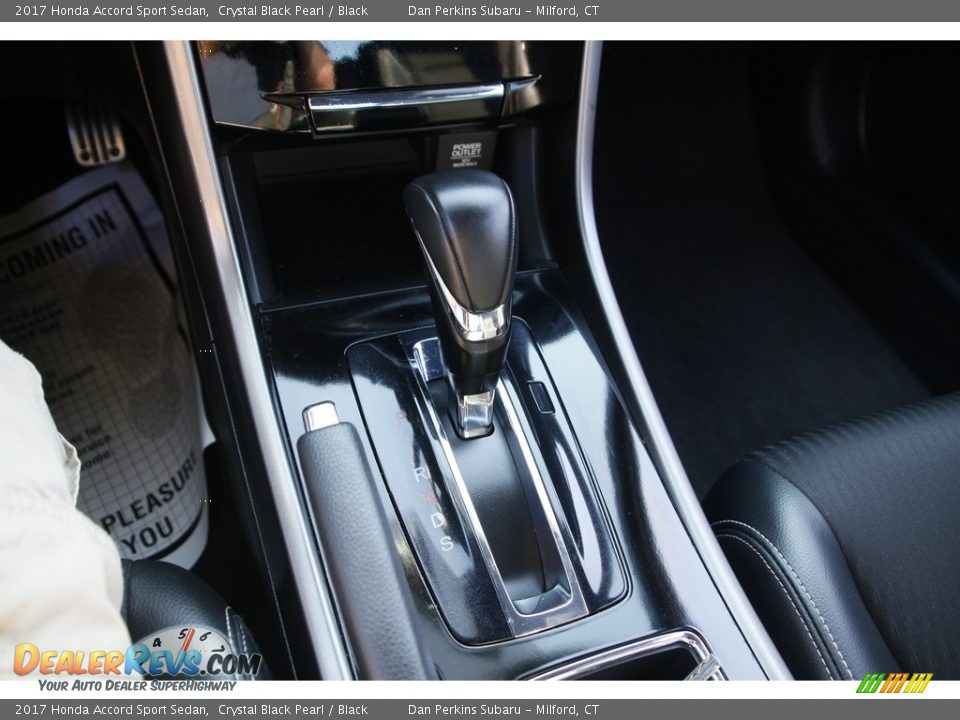2017 Honda Accord Sport Sedan Crystal Black Pearl / Black Photo #20