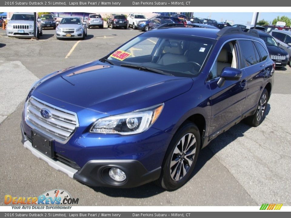 2016 Subaru Outback 2.5i Limited Lapis Blue Pearl / Warm Ivory Photo #1