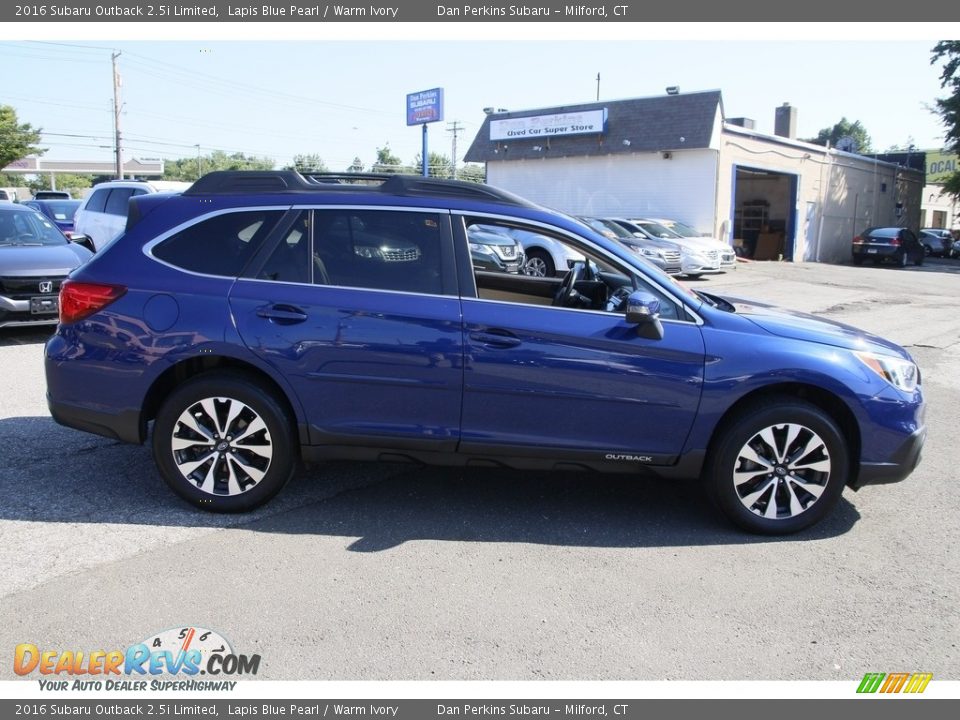 Lapis Blue Pearl 2016 Subaru Outback 2.5i Limited Photo #4