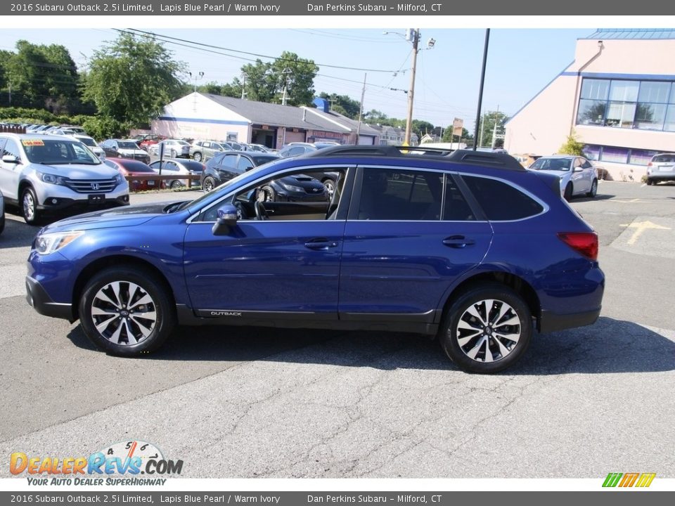 Lapis Blue Pearl 2016 Subaru Outback 2.5i Limited Photo #8