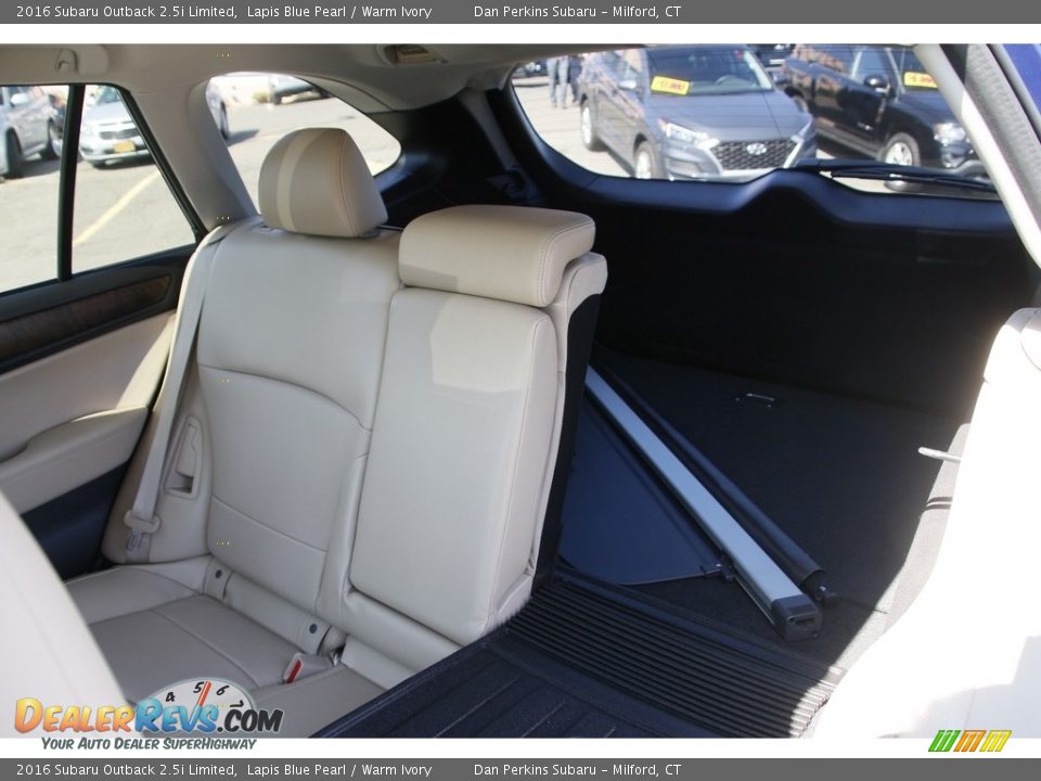 2016 Subaru Outback 2.5i Limited Lapis Blue Pearl / Warm Ivory Photo #12