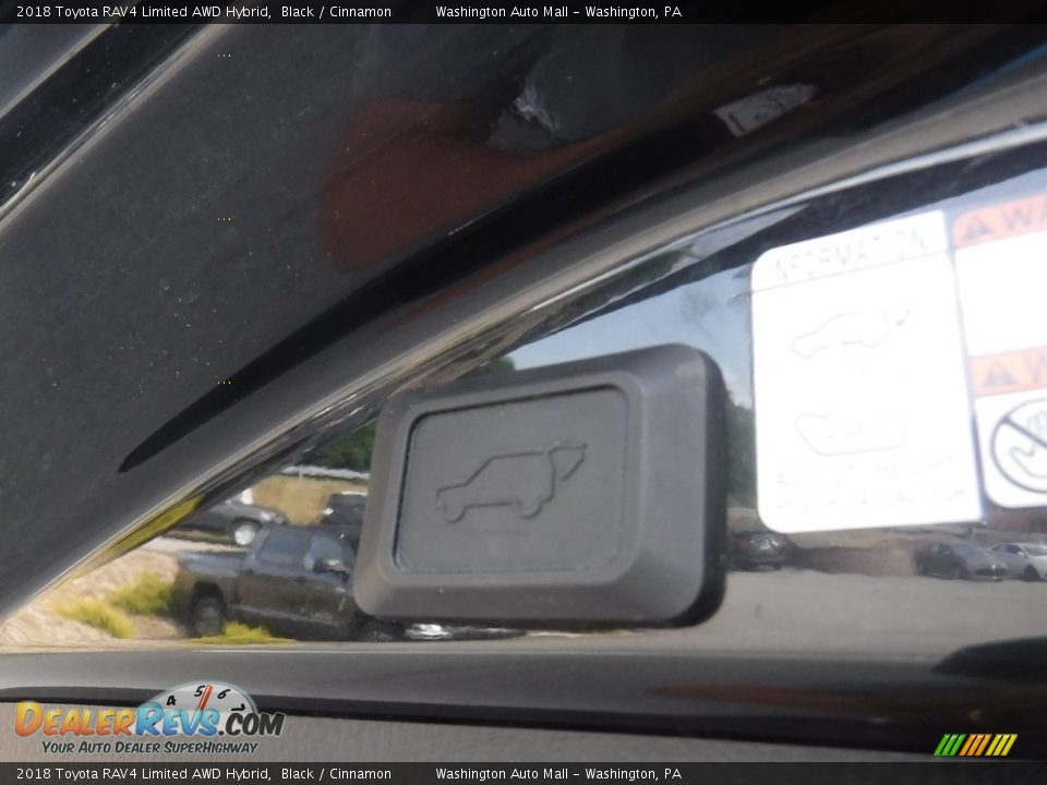 2018 Toyota RAV4 Limited AWD Hybrid Black / Cinnamon Photo #29