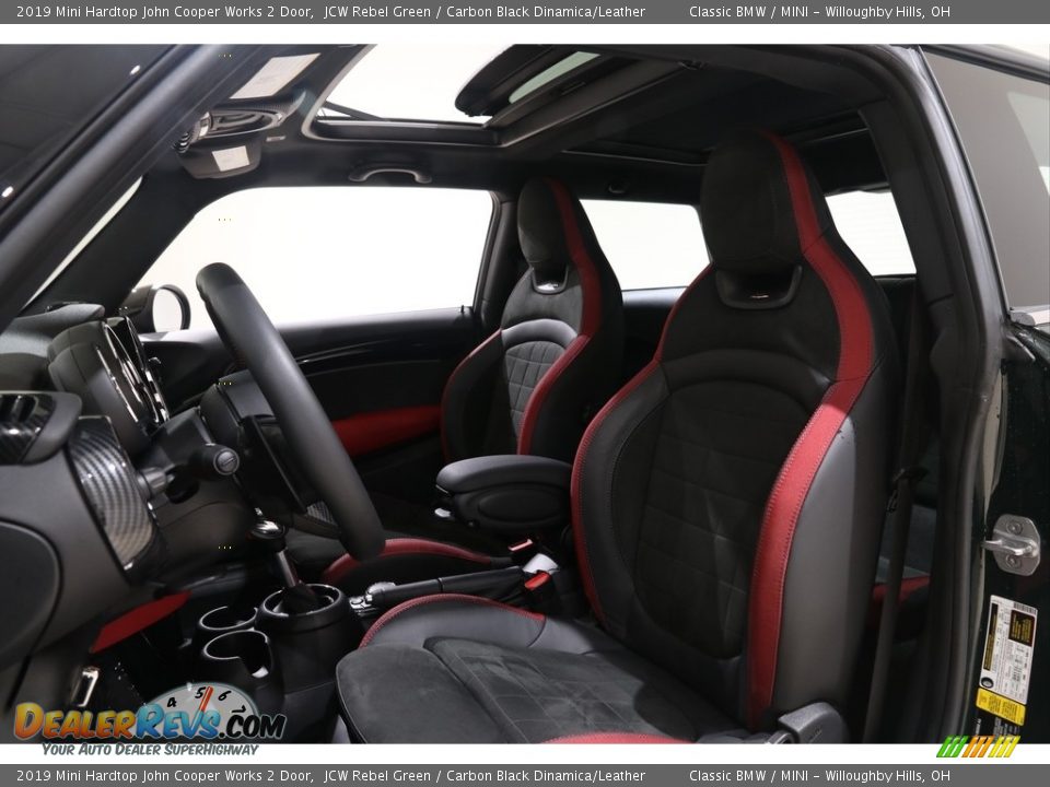 Front Seat of 2019 Mini Hardtop John Cooper Works 2 Door Photo #6