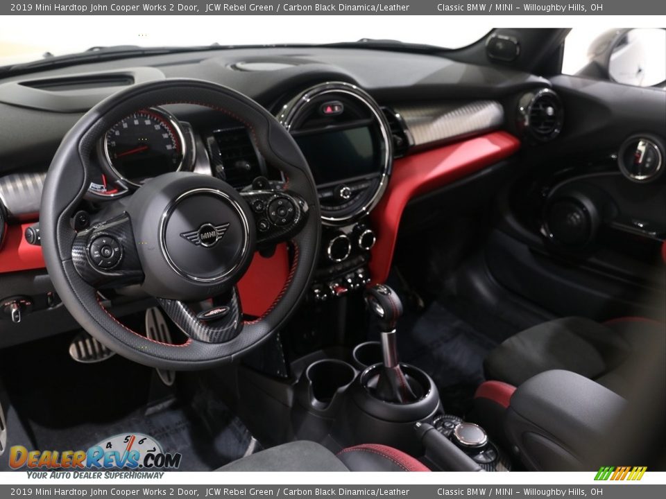 Dashboard of 2019 Mini Hardtop John Cooper Works 2 Door Photo #7