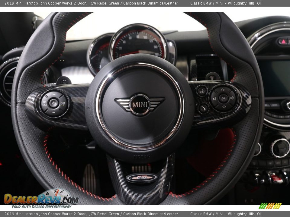 2019 Mini Hardtop John Cooper Works 2 Door Steering Wheel Photo #8