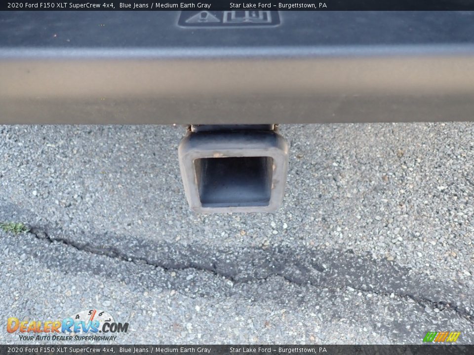 2020 Ford F150 XLT SuperCrew 4x4 Blue Jeans / Medium Earth Gray Photo #9