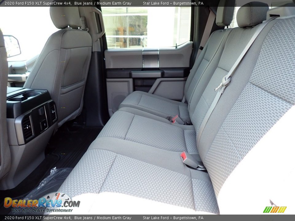 2020 Ford F150 XLT SuperCrew 4x4 Blue Jeans / Medium Earth Gray Photo #12
