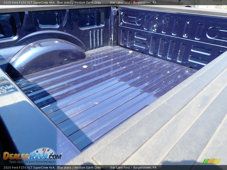 2020 Ford F150 XLT SuperCrew 4x4 Blue Jeans / Medium Earth Gray Photo #13