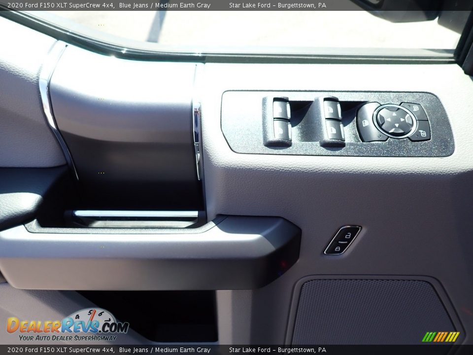 2020 Ford F150 XLT SuperCrew 4x4 Blue Jeans / Medium Earth Gray Photo #15