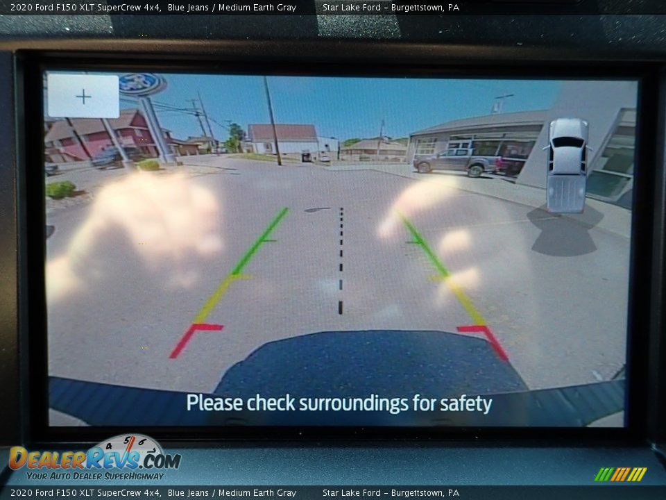 2020 Ford F150 XLT SuperCrew 4x4 Blue Jeans / Medium Earth Gray Photo #19