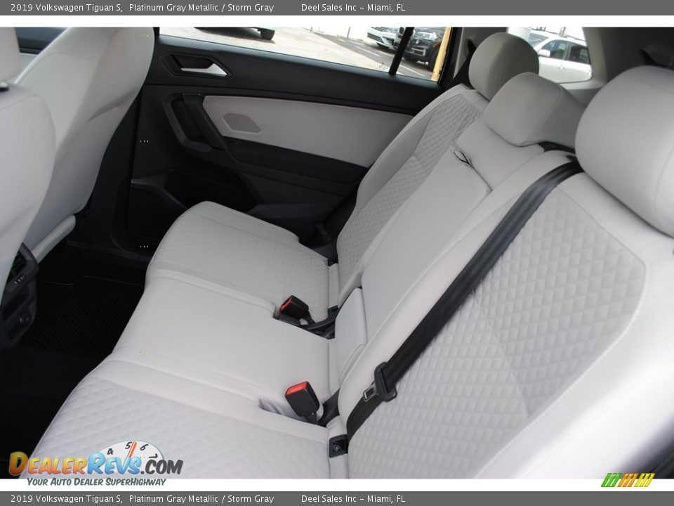 2019 Volkswagen Tiguan S Platinum Gray Metallic / Storm Gray Photo #11