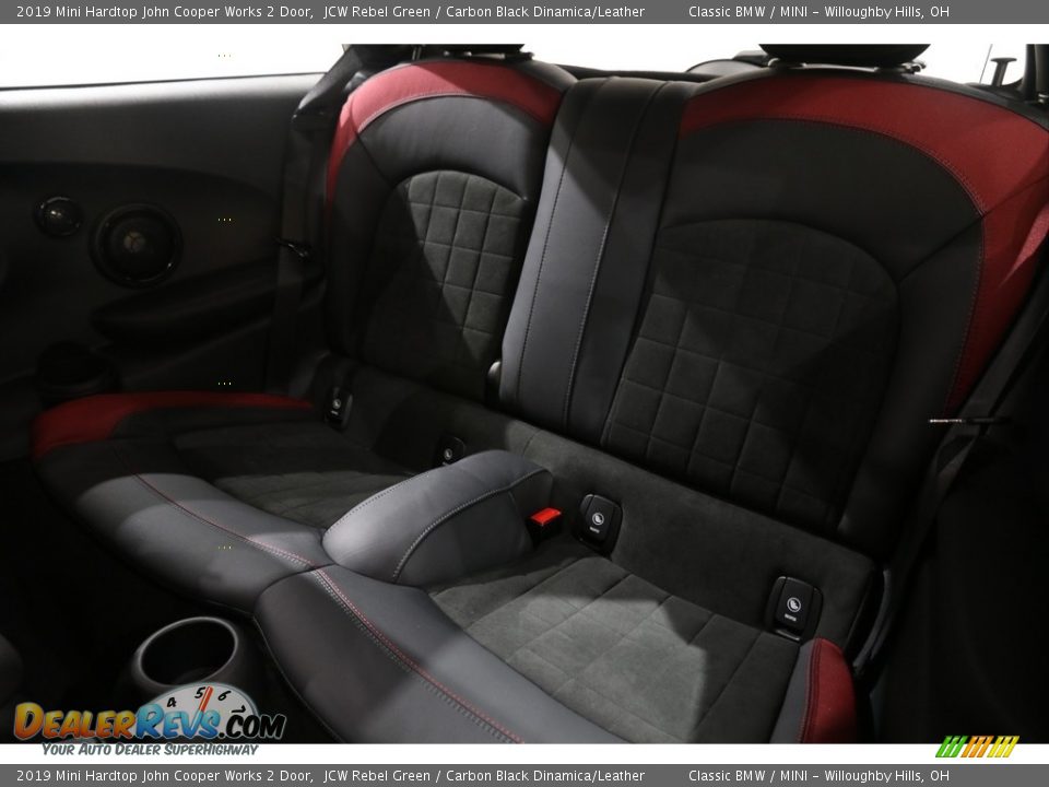 Rear Seat of 2019 Mini Hardtop John Cooper Works 2 Door Photo #30