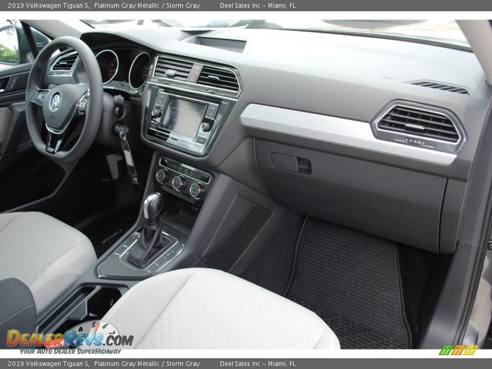 Dashboard of 2019 Volkswagen Tiguan S Photo #16