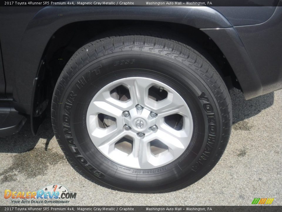 2017 Toyota 4Runner SR5 Premium 4x4 Magnetic Gray Metallic / Graphite Photo #8