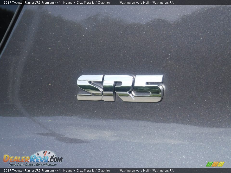 2017 Toyota 4Runner SR5 Premium 4x4 Magnetic Gray Metallic / Graphite Photo #11