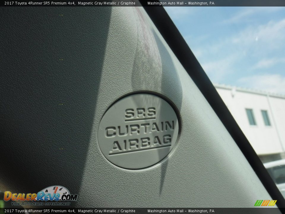 2017 Toyota 4Runner SR5 Premium 4x4 Magnetic Gray Metallic / Graphite Photo #24