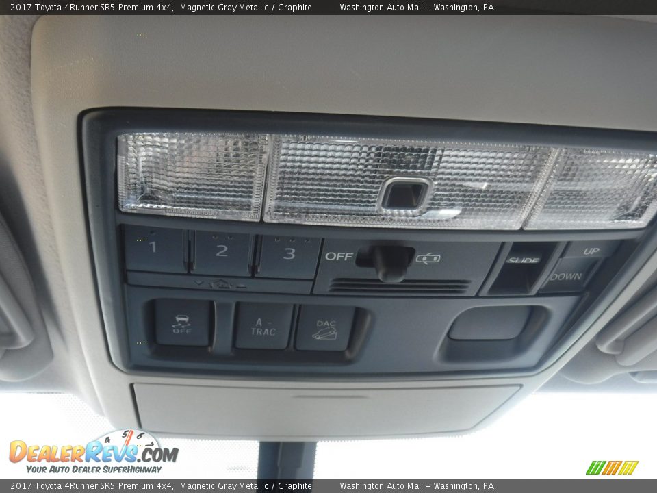 2017 Toyota 4Runner SR5 Premium 4x4 Magnetic Gray Metallic / Graphite Photo #25